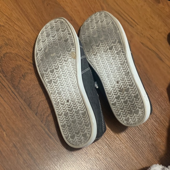 SO Women's Blue and White Casual Sneakers - Picture 4 of 4